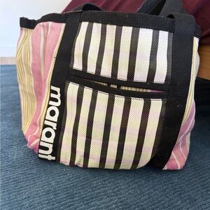 Isabel Marant Darwen Striped Bag